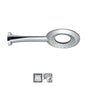 Jaquar Jaquar Rain Showers Overhead Shower Round Shape in Chrome finish - OHS-CHR-1765 - Buy Online