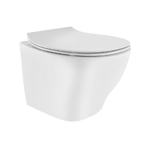 Jaquar Rimless, Blind Installation Wall Hung WC in White finish - ACS-WHT-87953BIUFSM - Buy Online