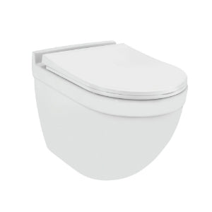 Jaquar Rimless, Blind Installation Wall Hung WC in White finish - SLS-WHT-6953BIPPSM - Buy Online