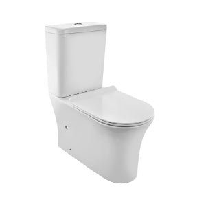 Jaquar Rimless Bowl With Cistern For Coupled WC in White finish - ONS-WHT-10753NS250UFSMZ - Buy Online