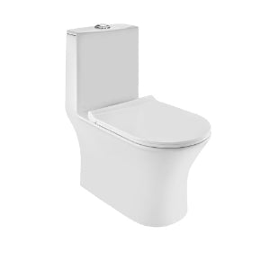 Jaquar Rimless Single Piece WC in White finish - CNS-WHT-853S220SPPSMN - Buy Online