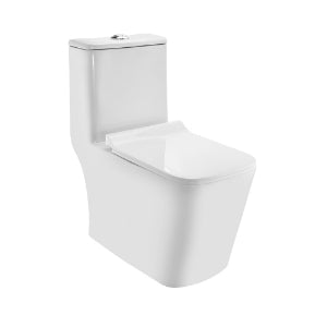Jaquar Rimless Single Piece WC in White finish - CNS-WHT-855P180SPPSM - Buy Online