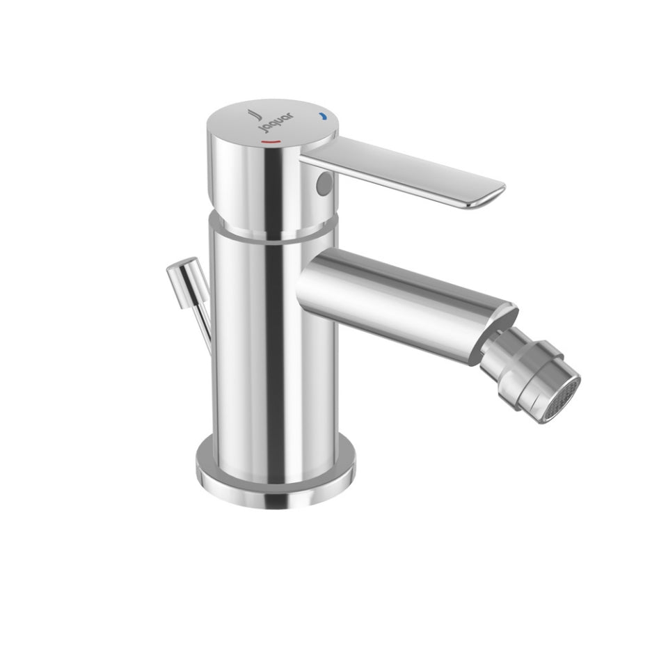 Jaquar Fusion Prime Faucets Single Lever 1-Hole Bidet Mixer with Popup Waste System
