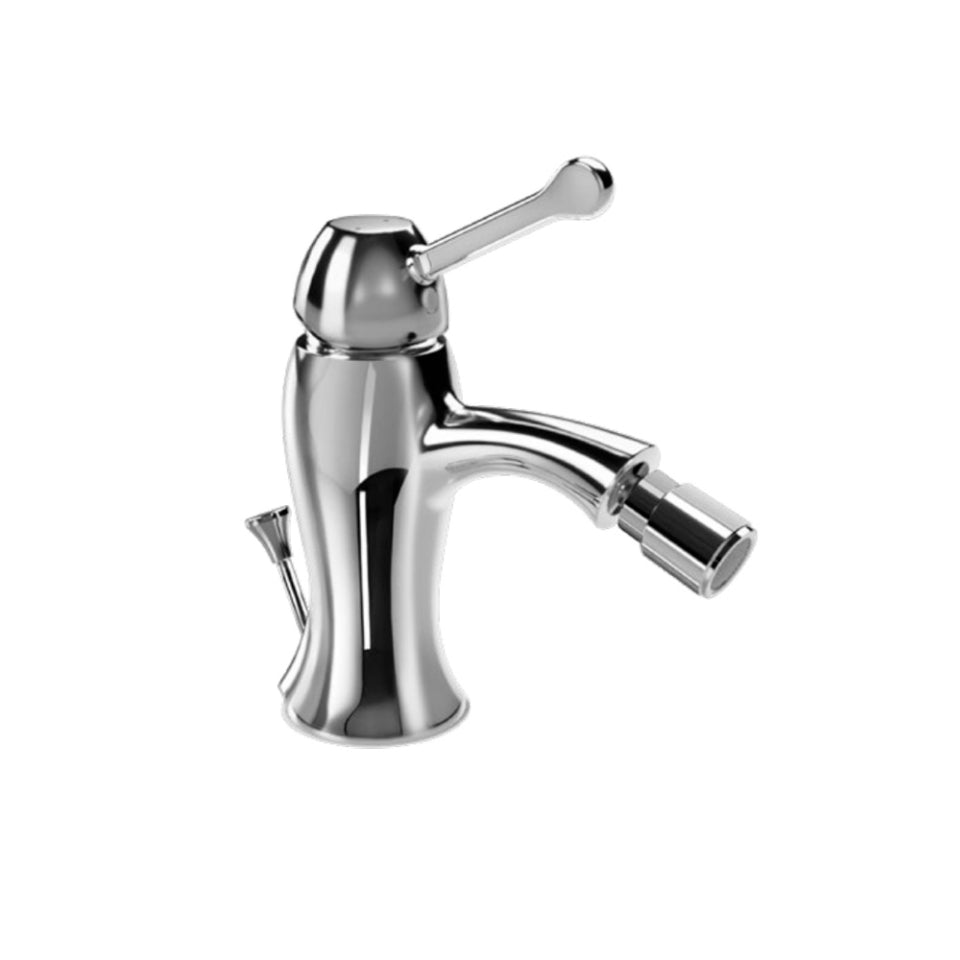 Jaquar Queens Prime Single Lever 1-Hole Bidet Mixer with Popup Waste System