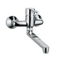 Jaquar Single Lever Sink Mixer Swinging Spout (Wall Mounted Model) in Chrome finish - SOL-CHR-6163 - Buy Online