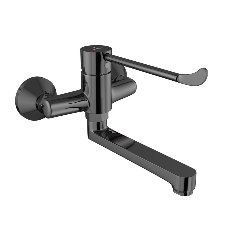 Jaquar Jaquar Medical Faucet Range Single Lever Surgical Purpose Elbow Action Sink Mixer (Wall Mounted)