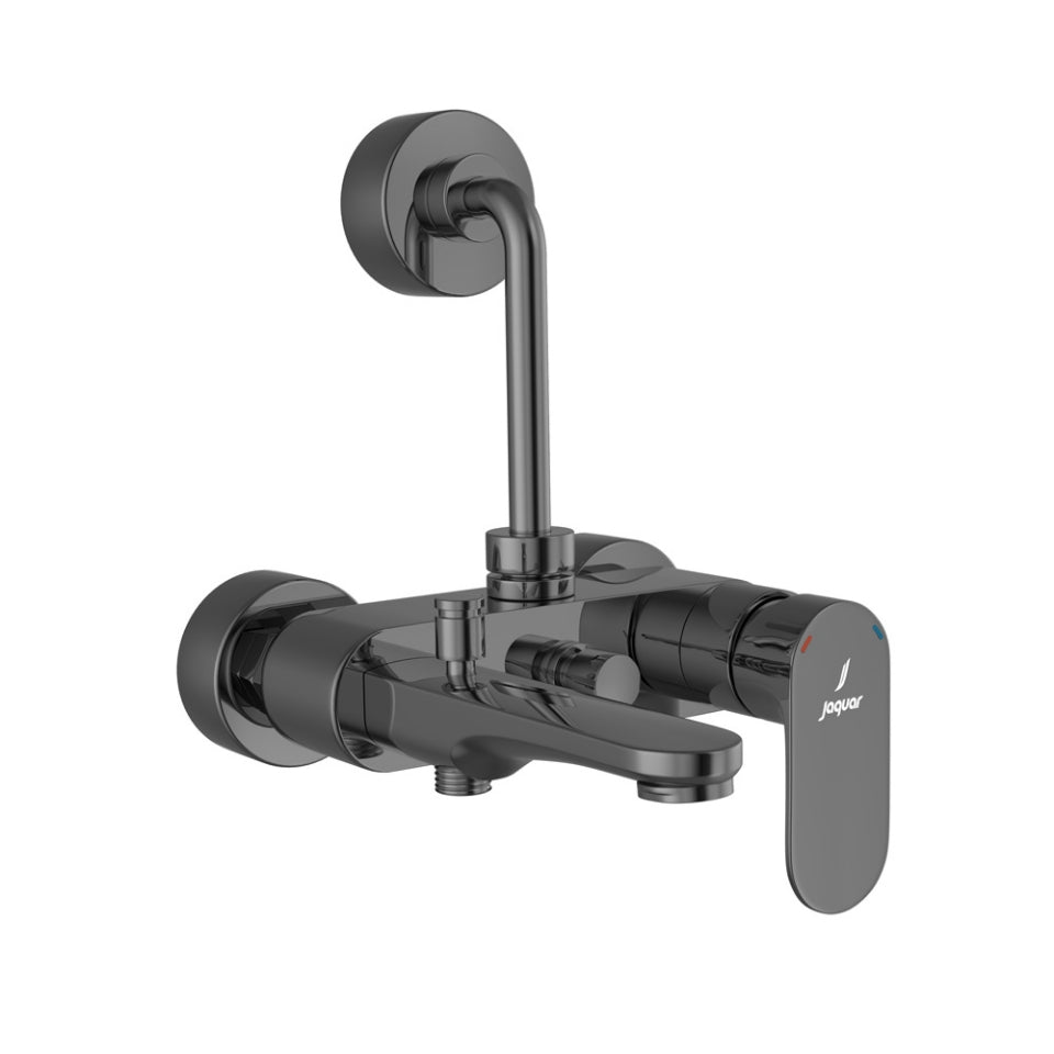Jaquar Jaquar Opal Prime Faucet Range Single Lever Wall Mixer 3-in-1 System