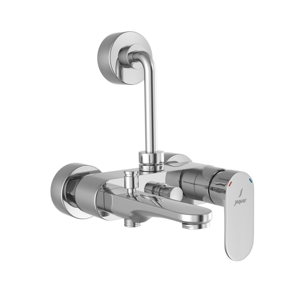 Jaquar Jaquar Opal Prime Faucet Range Single Lever Wall Mixer 3-in-1 System