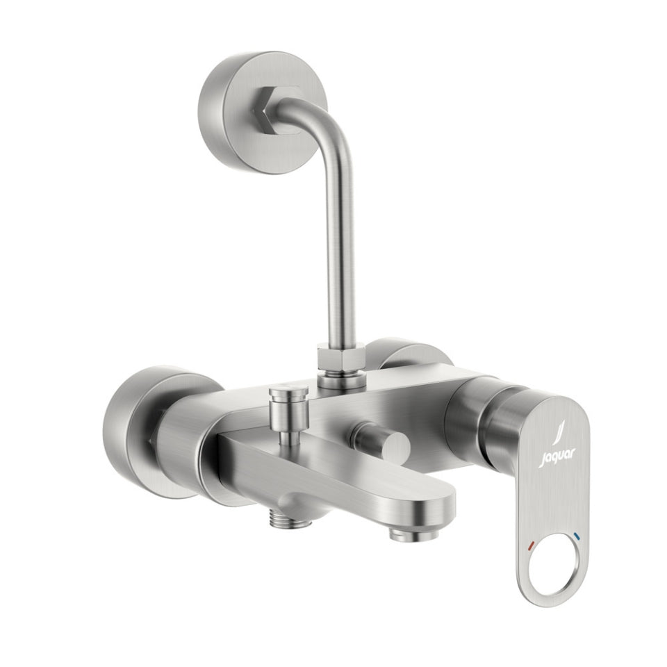Jaquar Jaquar Jaquar Ornamix Prime Faucet Range Single Lever Wall Mixer 3-in-1 System in Chrome finish - ORP-CHR-10125PM - Bu