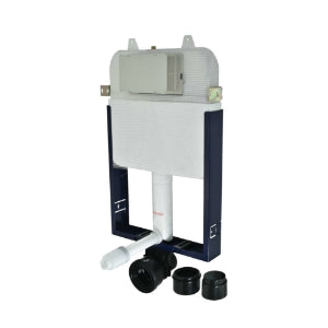 Jaquar Single Piece Slim Concealed Cistern with Wall Mounting Frame in White finish - JCS-WHT-2400WP - Buy Online