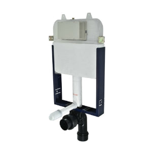 Jaquar Single Piece Slim Concealed Cistern with Wall Mounting Frame in White finish - JCS-WHT-2400WS - Buy Online