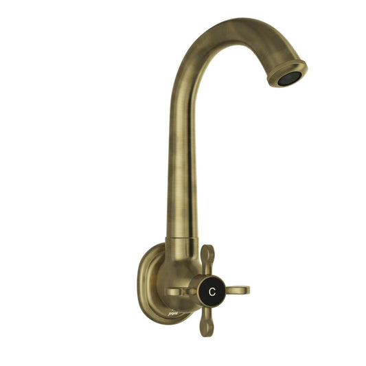 Jaquar Jaquar Queens Prime Sink Cock with Regular Swinging Spout in Chrome finish - QQP-CHR-7347PM - Buy Online