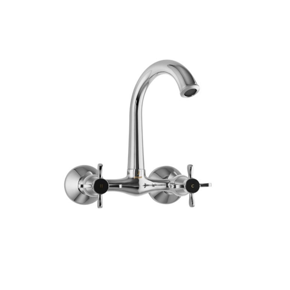 Jaquar Queens Prime Sink Mixer with Short Swinging Spout