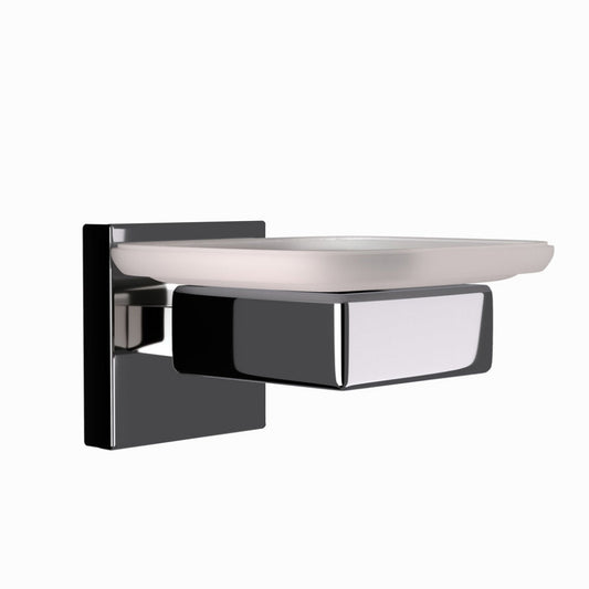 Jaquar Jaquar Bathroom Accessories Kubixprime Soap Dish Holder in Chrome finish - AKP-CHR-35731P - Buy Online