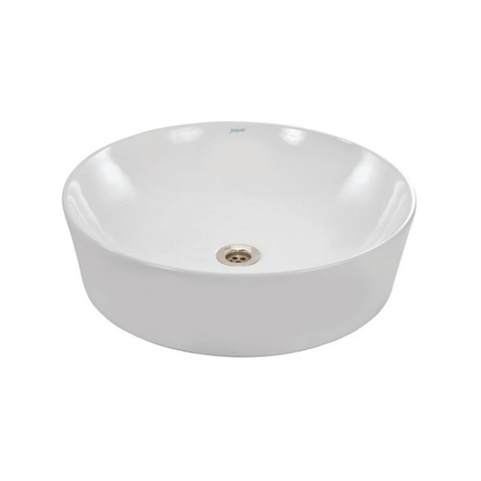 Jaquar Jaquar Opal 3 Thin Rim Table Top Basin in White finish - OPS-WHT-15901N - Buy Online