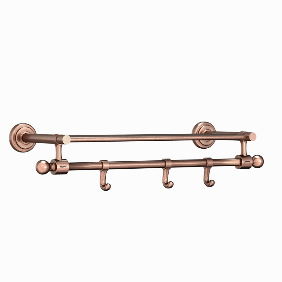 Jaquar Jaquar Bathroom Accessories Queen Towel Rack in Chrome finish - AQN-CHR-7781B - Buy Online