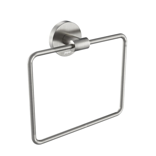 Jaquar Jaquar Bathroom Accessories Continental Towel Ring Square with Round Flange in Chrome finish - ACN-CHR-1121N - Buy Onl