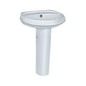 Jaquar Wall Hung Basin with full pedestal in White finish - SLS-WHT-6801 - Buy Online