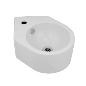 Jaquar Wall Hung Corner Basin in White finish - JDS-WHT-25841 - Buy Online