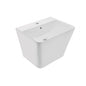 Jaquar Wall Hung Integrated Basin in White finish - KUS-WHT-35803 - Buy Online