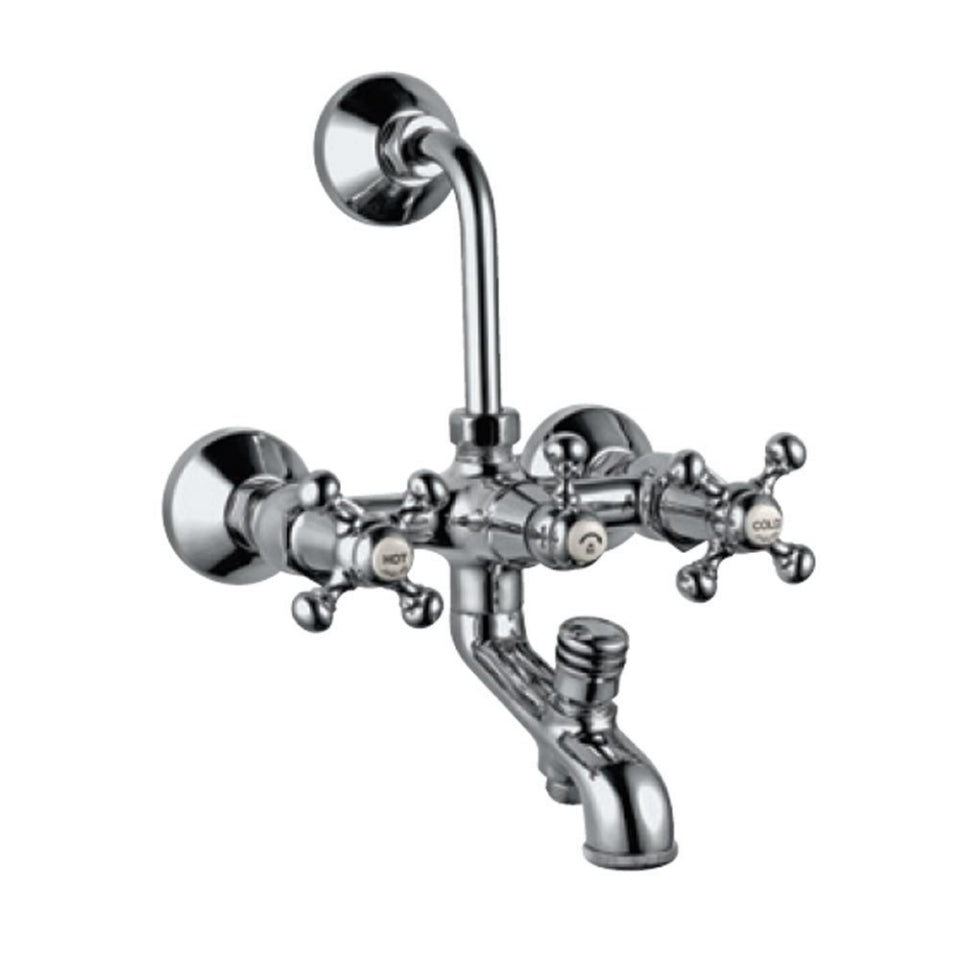 Jaquar Jaquar Queen Faucet Range Wall Mixer 3-in-1 System