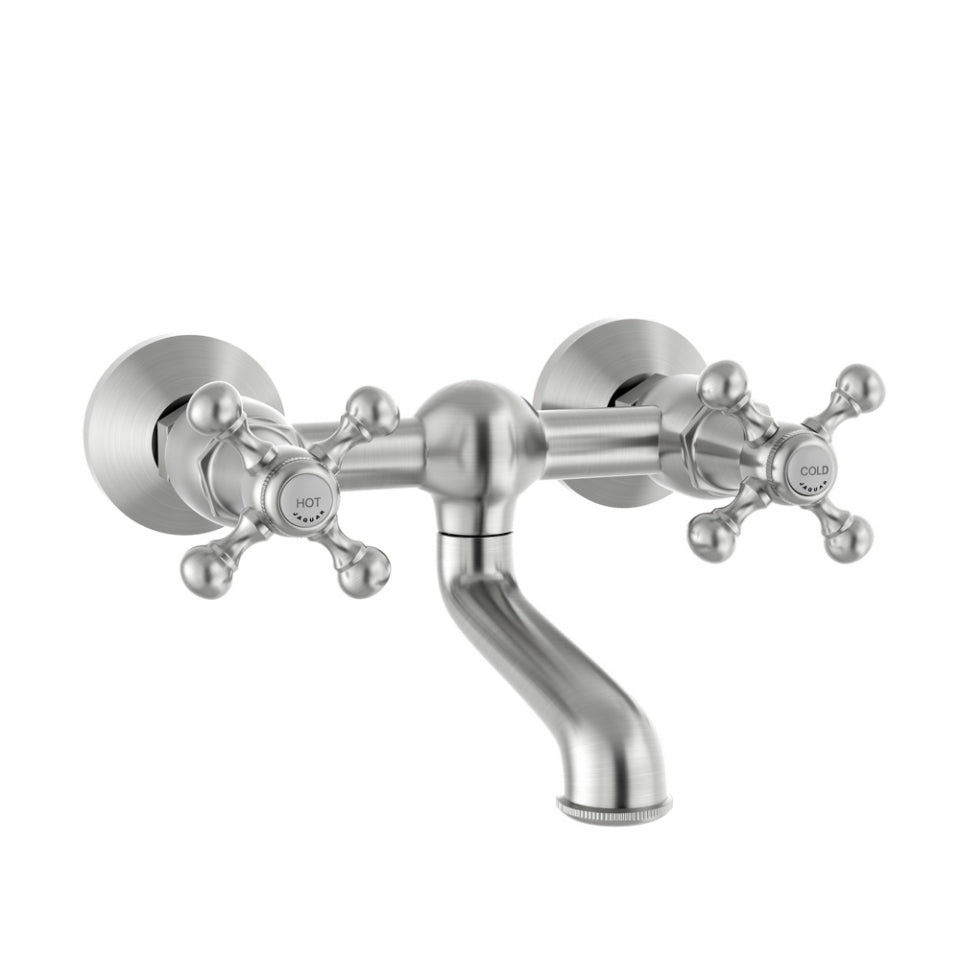 Jaquar Jaquar Jaquar Queen Faucet Range Wall Mixer Non-Telephonic Shower Arrangement in Chrome finish - QQT-CHR-7219 - Buy On
